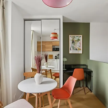 Studio Cosy De Mel - Jardin, Metro, Netflix, Bureau Apartament Villeurbanne