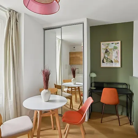 Studio Cosy De Mel - Jardin, Metro, Netflix, Bureau Apartament Villeurbanne